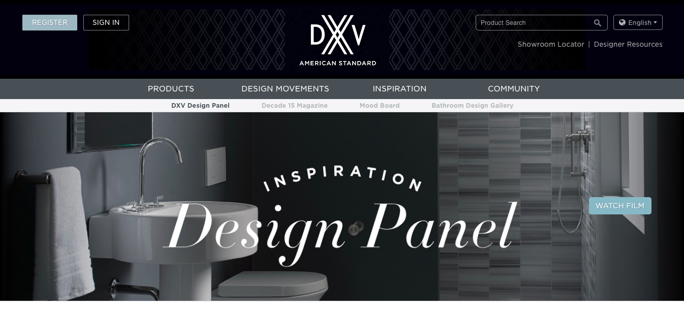 2016 DXV Design Panel