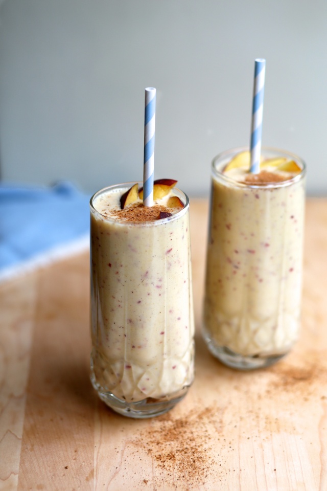 Pulp Design Studios Favorite Smoothies, Green Ginger Peach Smoothie, Healthy Breakfast Recipes