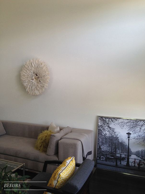 Pulp Design Studios Vibrant Townhome - Living Room 2 - BEFORE