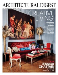 Architectural Digest Cover, Oct. 2016