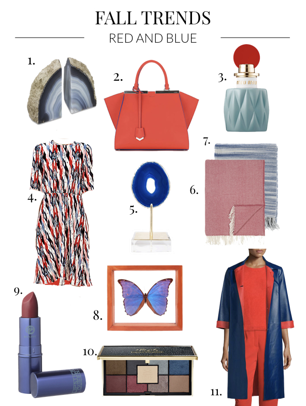 Fall Trends 2016: Red and Blue