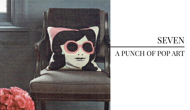 Pulp Design Studios Trend Pick - Pop Art Pillow from BHG