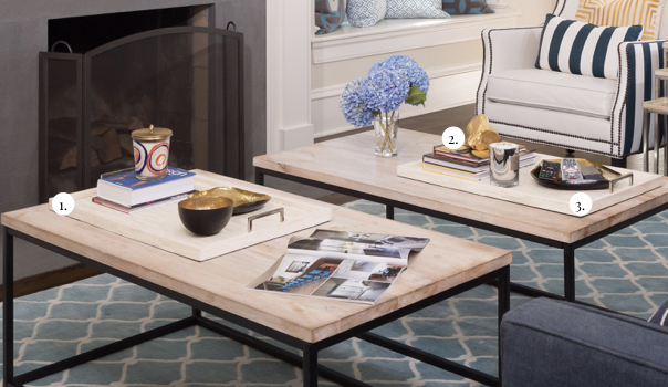 How To Style a Coffee Table
