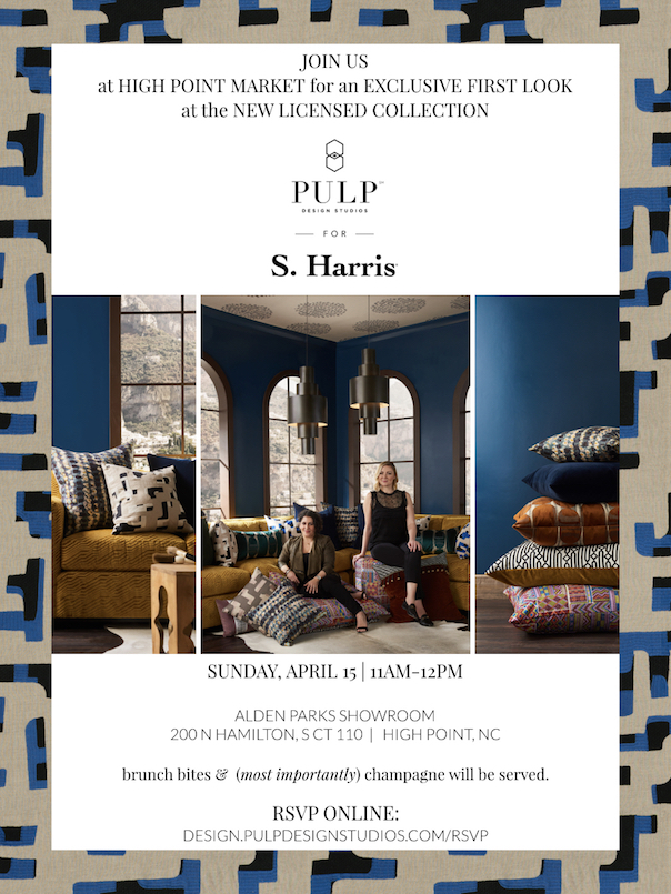 Pulp S Harris High Point Preview Party Invitation 2