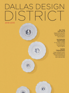 Dallas Design District Guide 2018-2019, Pulp Design Studios for S Harris Textile Collection, Guide to the Dallas Design District