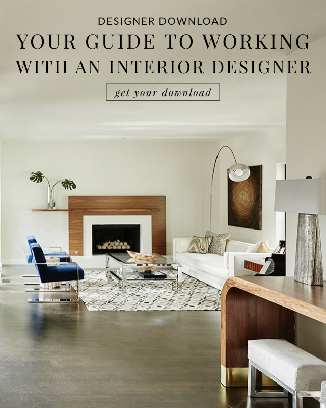 Download Guide to Working with Interior Designer, Everything you need to know about working with an interior designer, Interior design timeline, Interior design process