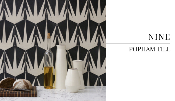 Best Summer Interior Design Trends 2018 - Popham Hex Tile