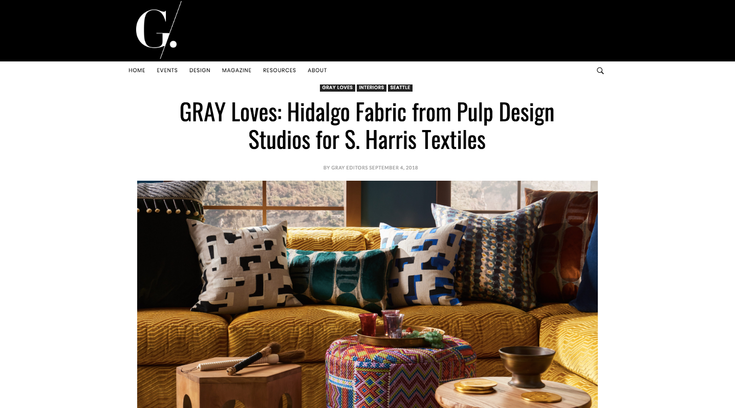 Gray Mag Online - Pulp for S. Harris - E