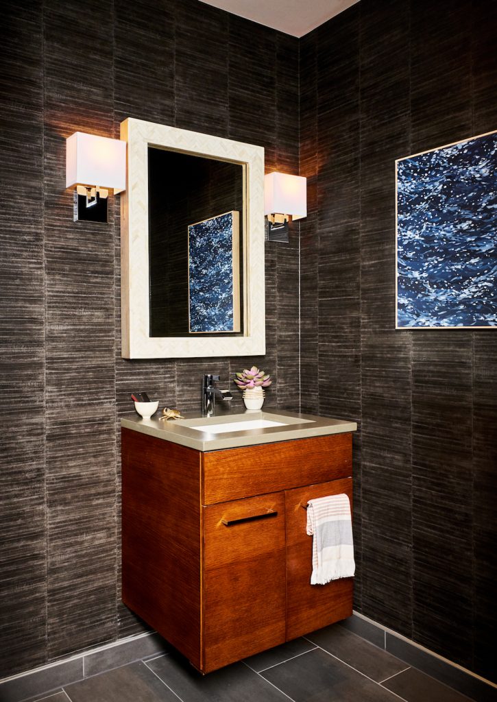 Powder Bathroom Interior Design - Pulp Design Studios - 6