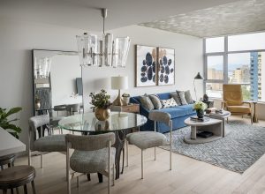 Pulp Design Studios Handsome Highrise - Living Dining