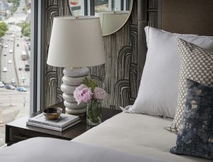 Pulp Design Studios Handsome Highrise - Master Bedroom Detail