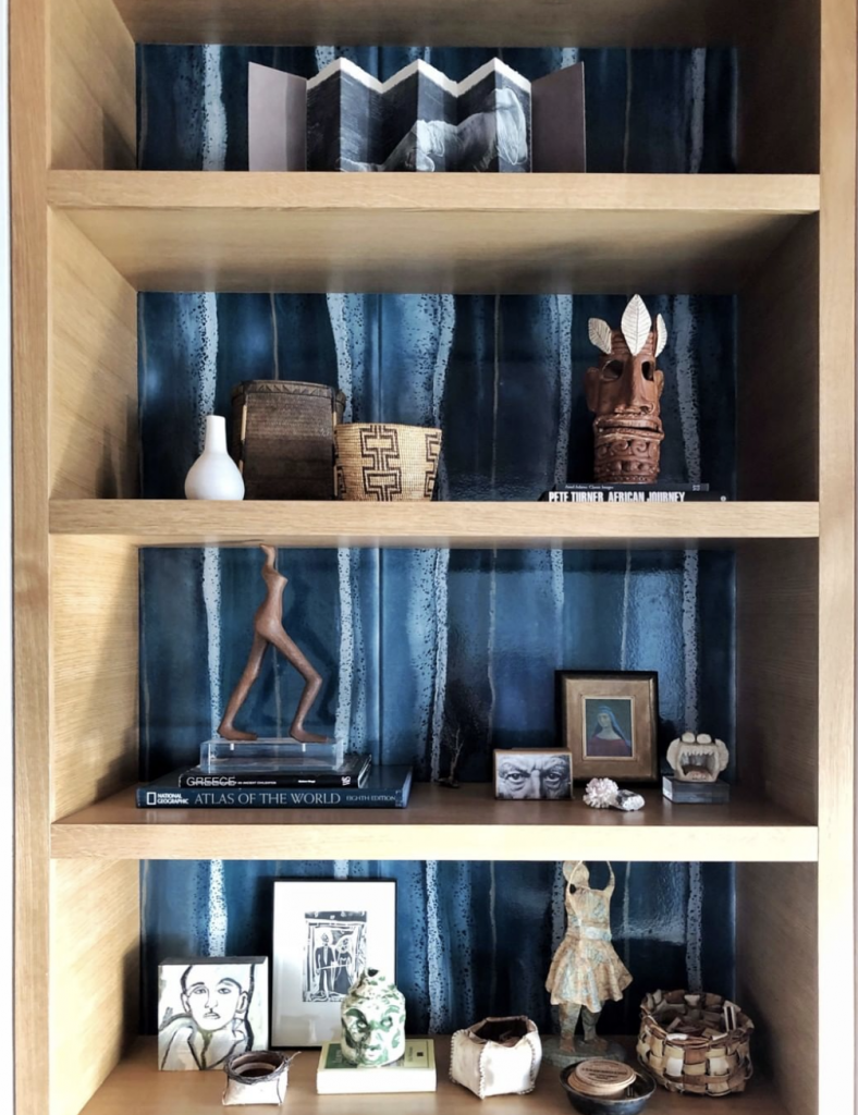 shelf, wallpaper, color, blue,