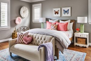 Pulp Design Studios -Eclectic Elegance - Girls Bedroom