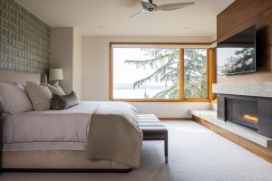 Pulp Design Studios - Lakeside Modern - Master Bedroom