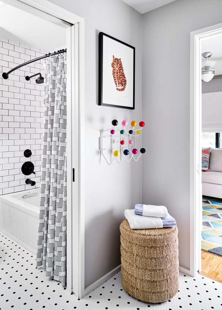 Pulp Design Studios - Mid-Century Makeover - Playroom Bathroom