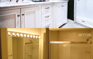Before and After: Hip Menagerie Master Bath Remodel