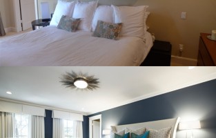 Before & After: Elegant-Mod Master Suite Renovation