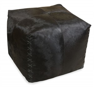 Cristo Hide Pouf