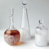 Pulp Home – White Crosshatch Decanters