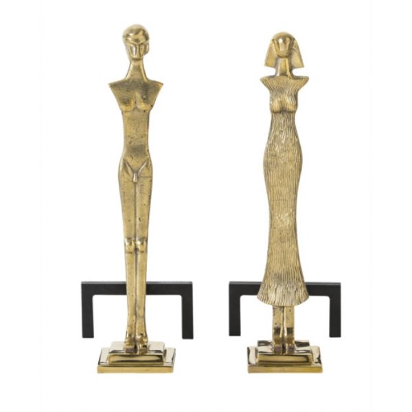 Pulp Home – Kato Andirons, Set of 2