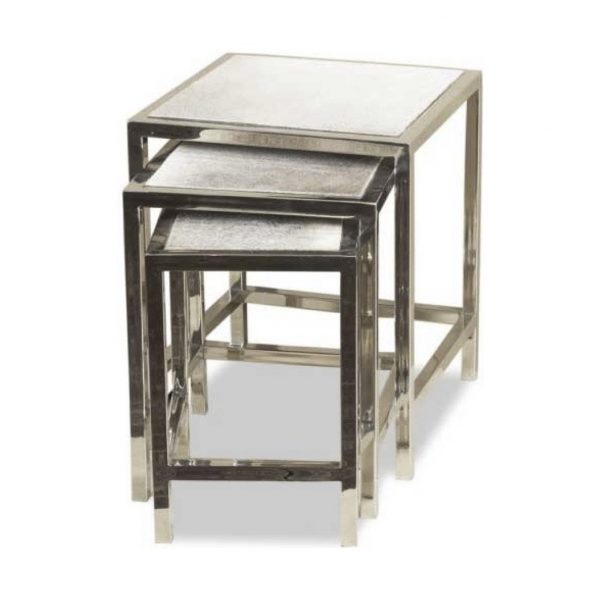 Pulp Home – Moro Hide Nesting Tables