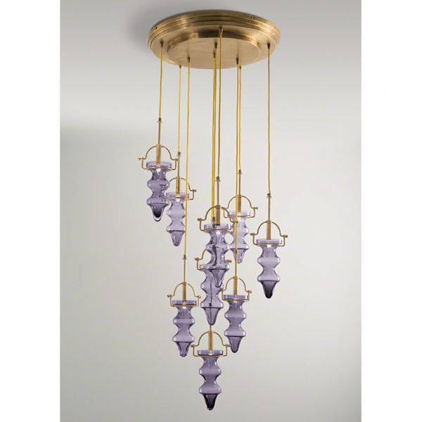 Pulp Home – Tea Light Chandelier – Purple