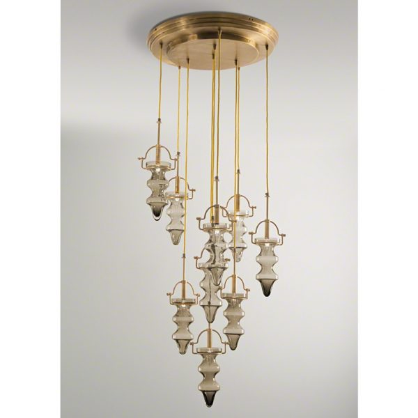 Pulp Home – Tea Light Chandelier – Smoke