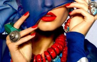 Hot Fall Trend: Red & Blue