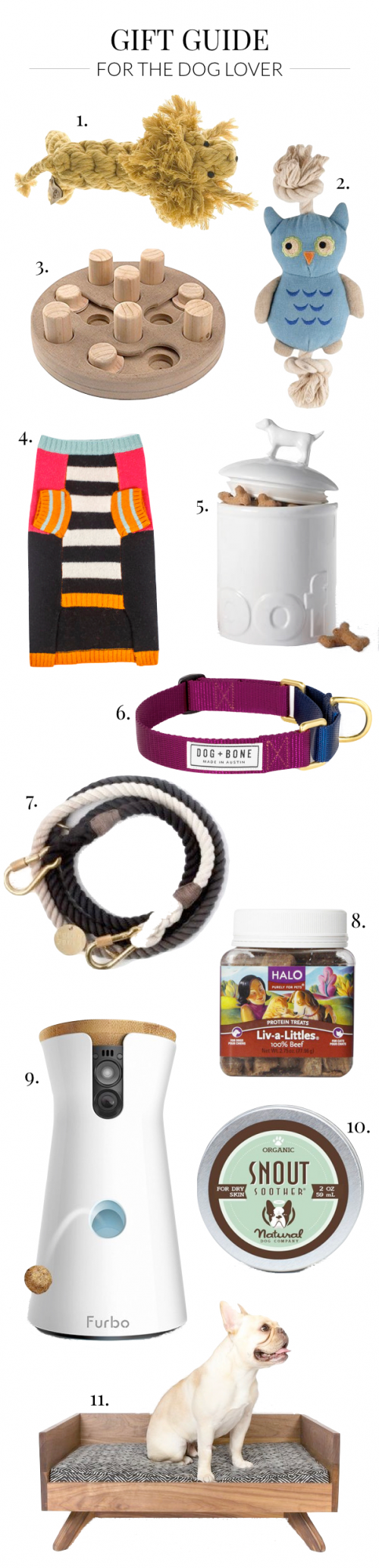 2016 Holiday Gift Guide: Dog Lover | Pulp Design Studios