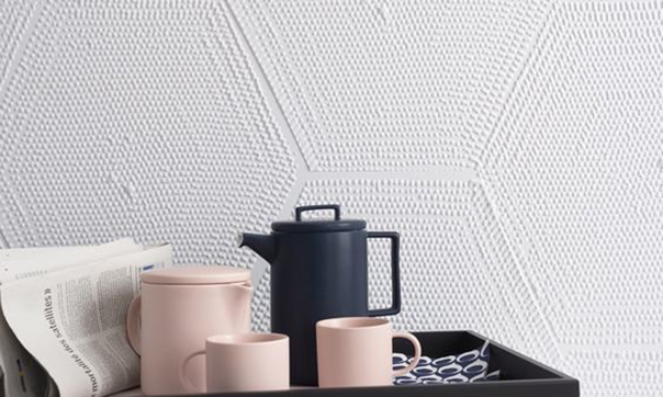 multi-textured white wall covering favorite