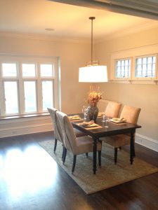 Fearless Style Fit for a Family, Before and After of a Stunning Coastal Style Family Home, Dining Room transformation