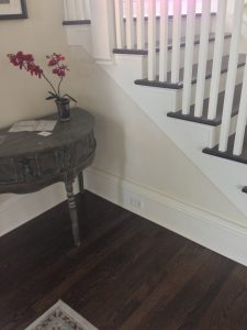 Fearless Style Fit for a Family, Before and After of a Stunning Coastal Style Family Home, Entryway transformation