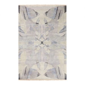 Pulp Home - Libra One Rug, Geometric Rug, Pastel Glam Style Rug, 100% Wool Rug