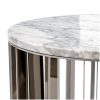 Pulp Home – Greer Side Table – Carrara White – b