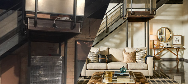 Before and After Dallas Loft Interior Design