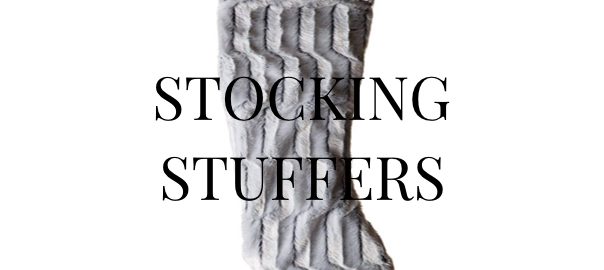 best gift guide for stocking stuffers, stylish stocking stuffer ideas