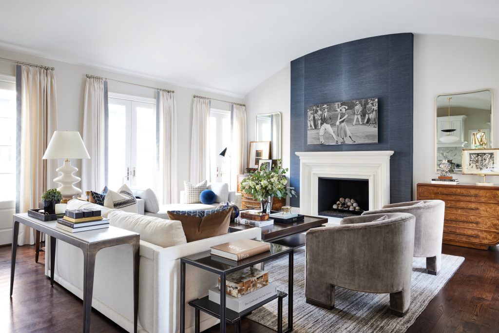 Timeless luxury home interior with warm layered finishes.